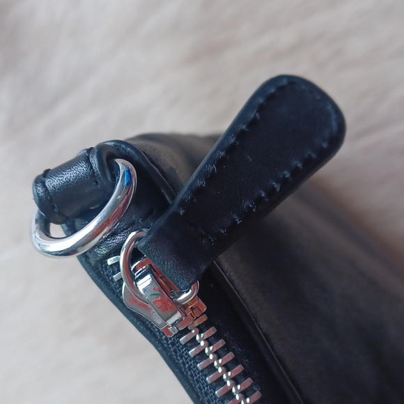 L.A.M.B leather Pouch/ Wristlet